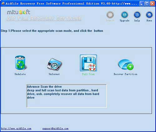 Windows 8 Aidfile free data recovery software full